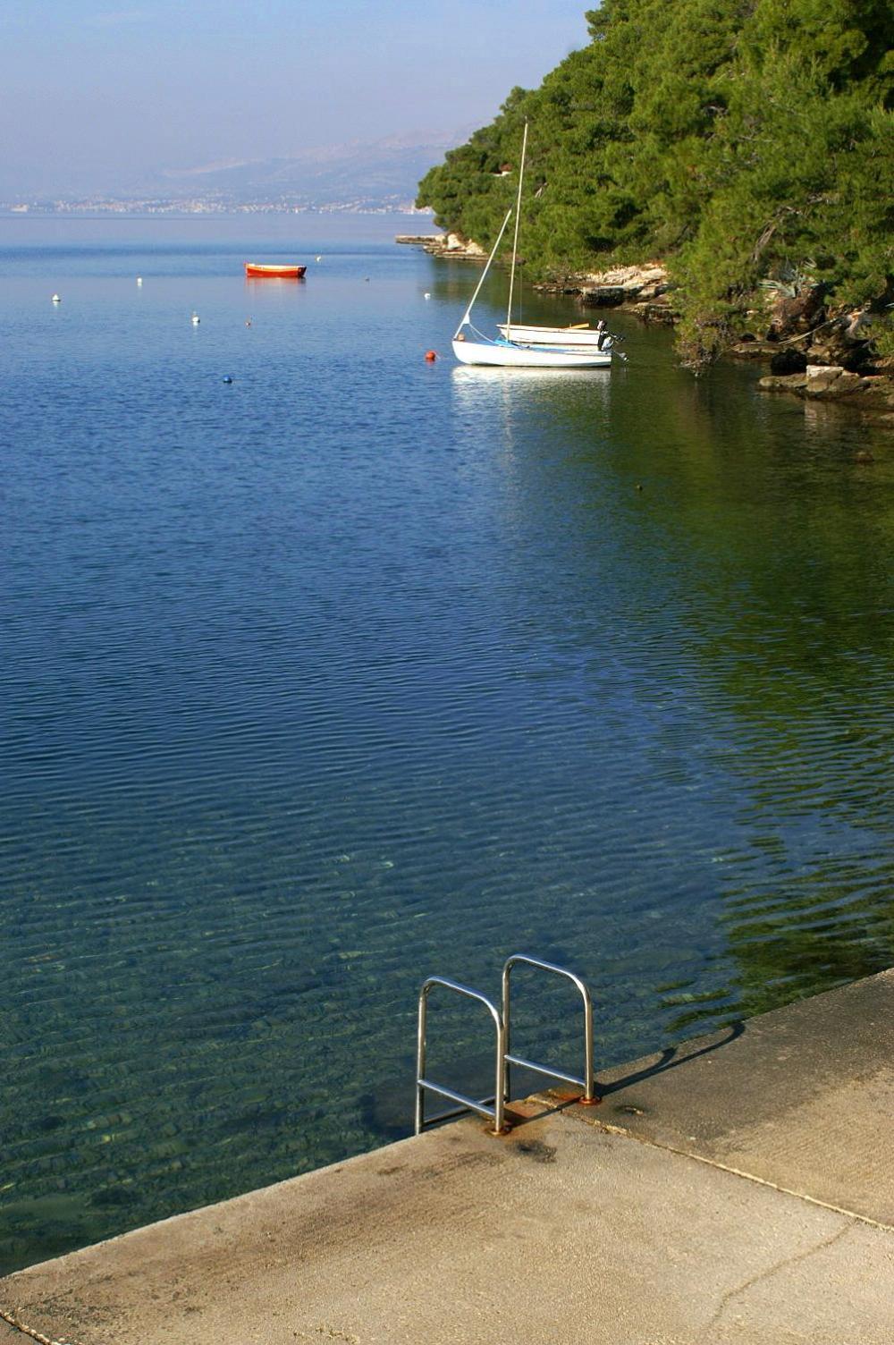 Apartments By The Sea Splitska, Brac - 2923 Postira Eksteriør bilde