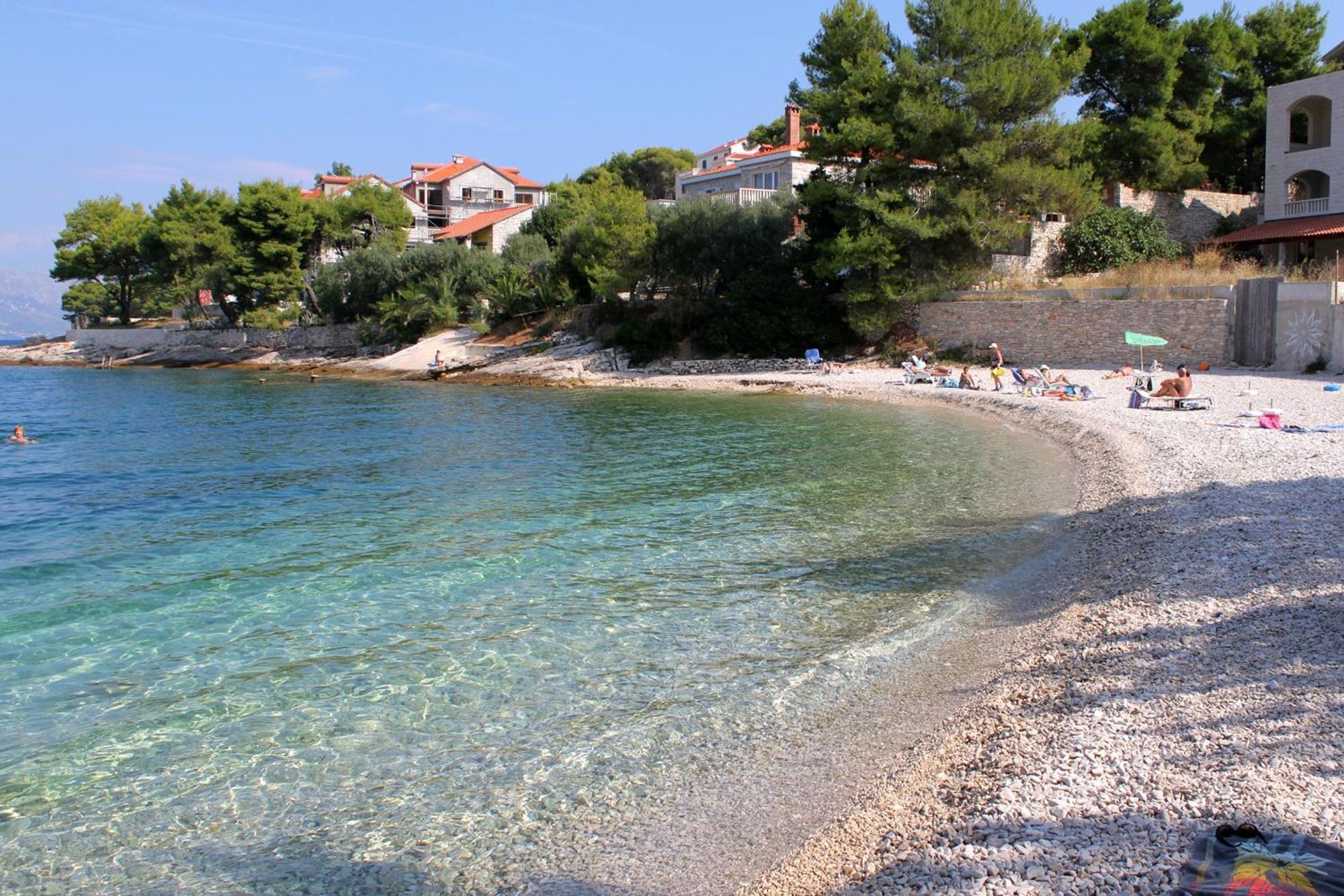 Apartments By The Sea Splitska, Brac - 2923 Postira Eksteriør bilde